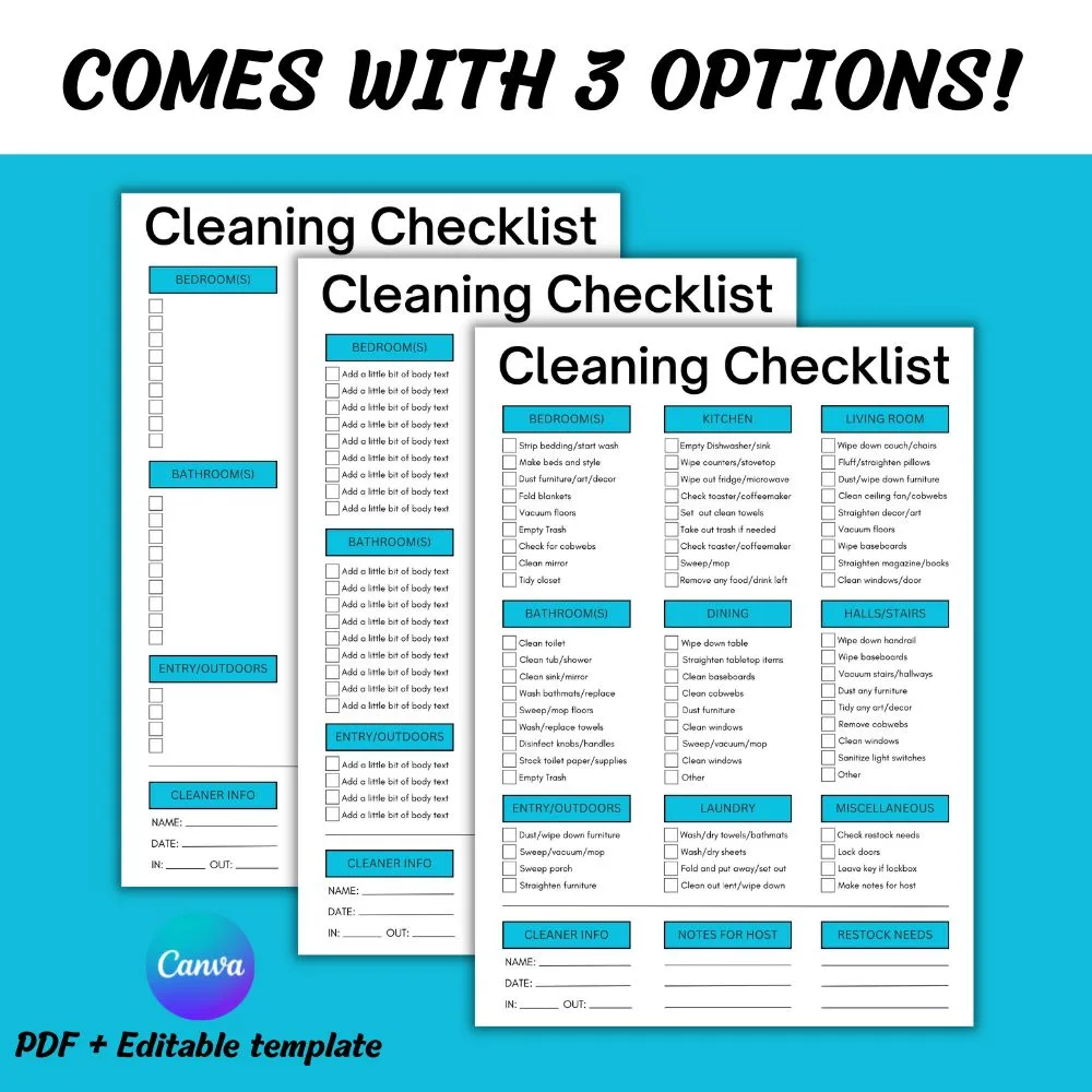 Must-Have Apartment Turnover Cleaning Checklist